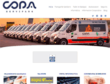Tablet Screenshot of copaservipark.com